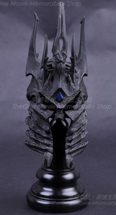 Arma de Siih Dhar World-Of-Warcraft-Lich-King-Arthas-Helmet-100-metal