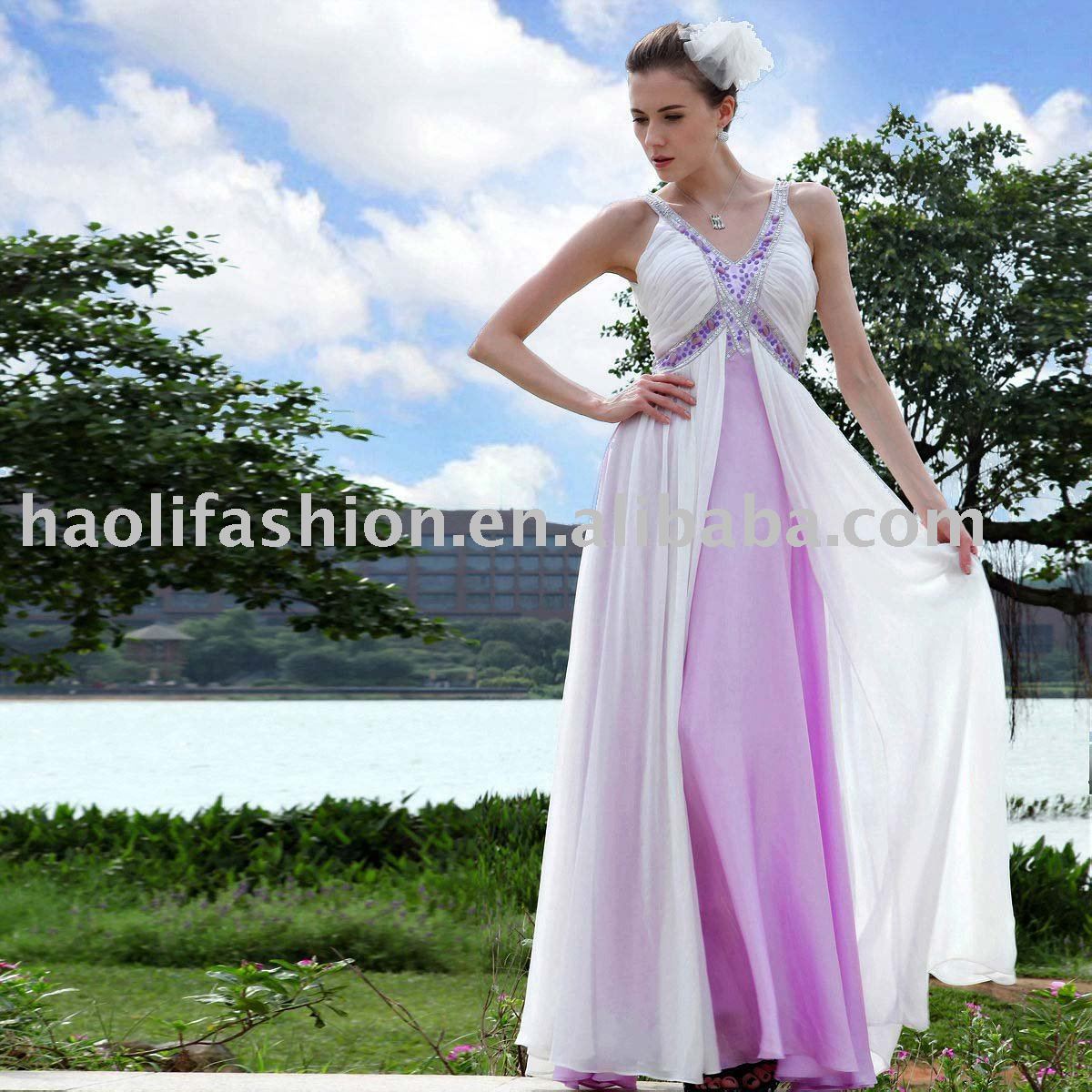 أحلى عرائس بأحلى فساتين 2011-DORIS-30178-New-white-and-pink-ladies-evening-beaded-dress