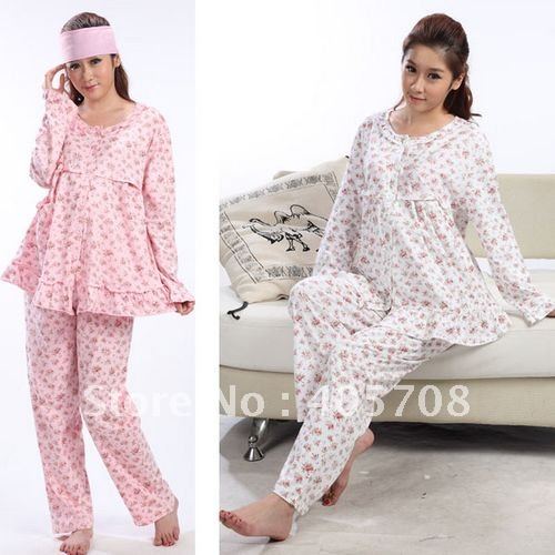 بيجامات روعة موديل 2013 Four-Seasons-maternity-home-furnishing-clothes-clothing-month-pregnant-women-pajamas-thoracic-pregnant-women-lactating-s