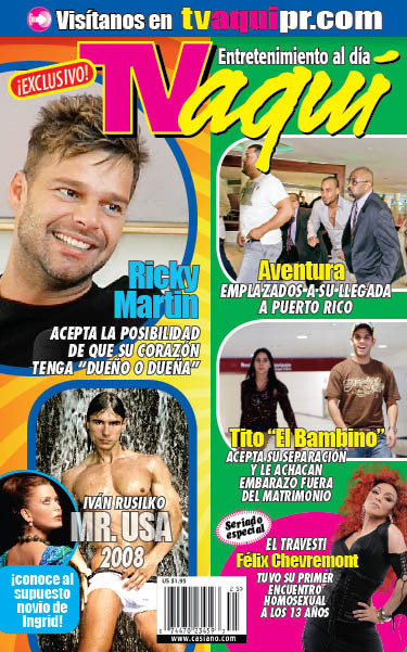 Ricky Martin admite que podría ser bisexual [actualizado] Tvaqui