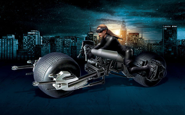 [Moebius Models] Plastic Model The Dark Knight Rises 1/18 Catwoman w/Batpod TOY-SCL2-15961_01