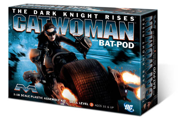 [Moebius Models] Plastic Model The Dark Knight Rises 1/18 Catwoman w/Batpod TOY-SCL2-15961_02