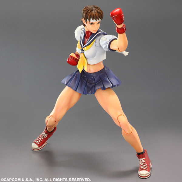 [Square Enix] Play Arts Kai Super Street Fighter IV - Sakura FIG-MOE-9019_02