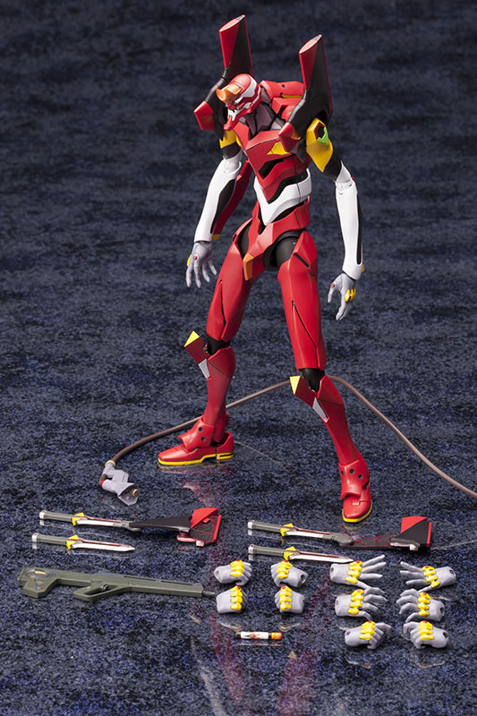 [Kotobukiya] Rebuild of Evangelion 1/400 Regular Human Form Battle Weapon EVANGELION Production Model Kai 02 beta Plastic Kit TOY-RBT-3647_18