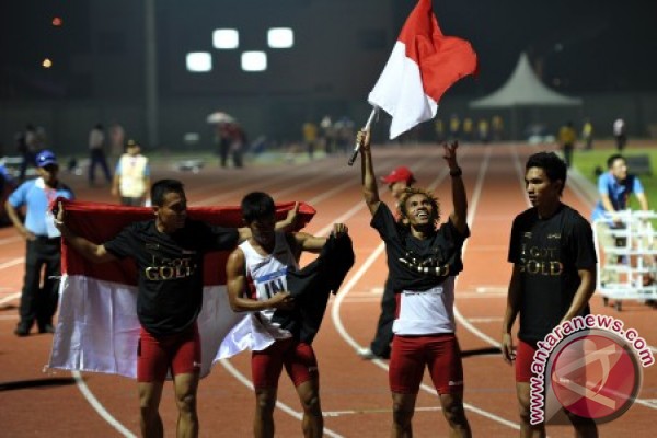 Perolehan medali SEA Games 2011 20111116estafet