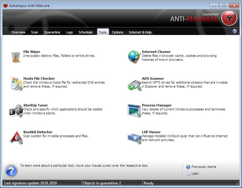 ❶وحش الحماية من الشركة المبدعة►▓◄Ashampoo Anti-Malware 1.2.1►▓◄مع الكراك وآخر إصدار►╔ Scr_en_anti_malware_tools