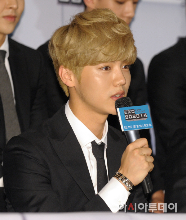 [NEWS] 140811 Luhan at EXO 90:2014 K-POP Time Slip Press Conference [27P] 2014081101000626400048561