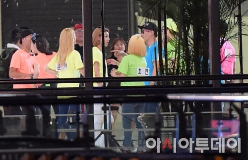 [PIC][23-06-2015]SNSD ghi hình cho chương trình "Running Man" vào hôm nay 11