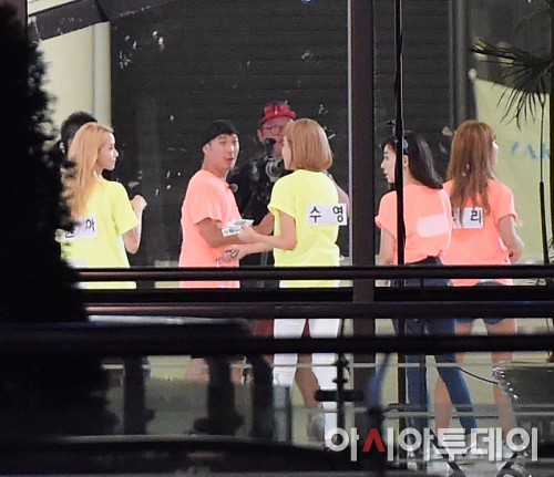 [PIC][23-06-2015]SNSD ghi hình cho chương trình "Running Man" vào hôm nay 20150624001159018_2