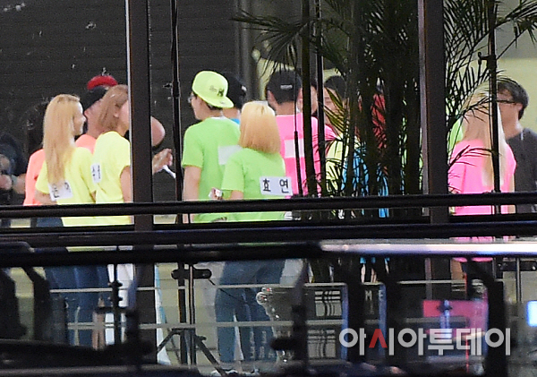 [PIC][23-06-2015]SNSD ghi hình cho chương trình "Running Man" vào hôm nay 2015062401001962100149751