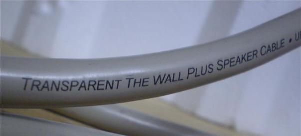 Transparent The Wall Plus speaker cables (Used) 290095575_o