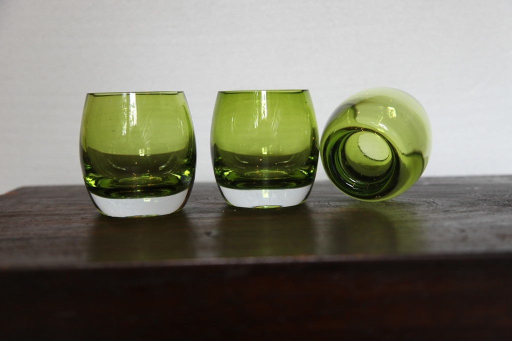 Green drinking glasses, Scandinavian? 693038500_o