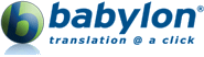 عملاق الترجمة Babylon 8.0 LogoBabylon