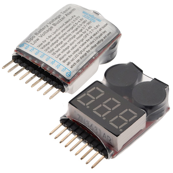Testeur de voltage de base pour Batterie Lipo SKU014552_02