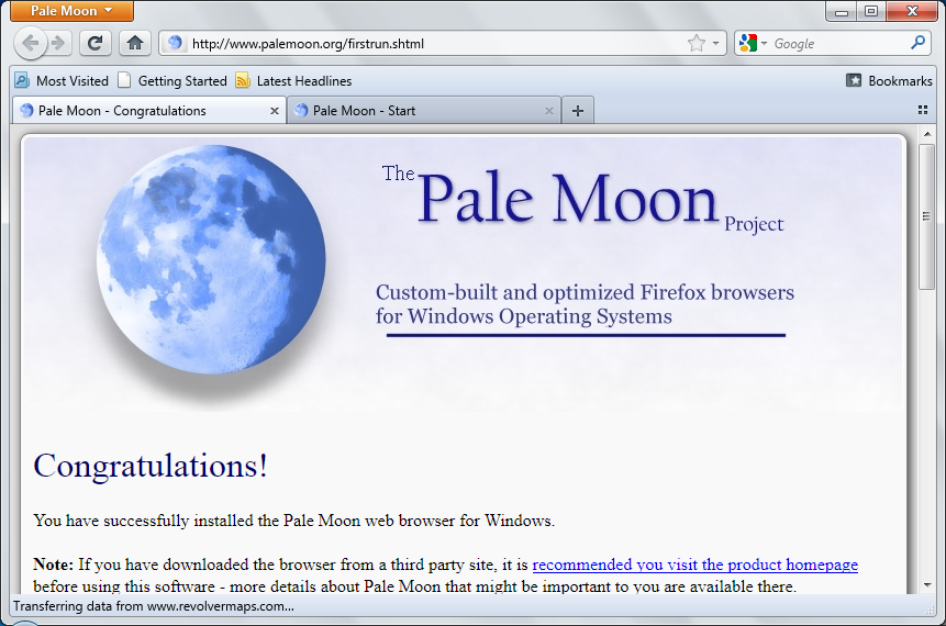 Pale Moon 5.0 – Một firefox khác, được tối ưu tốc độ đáng kể  LargeImg