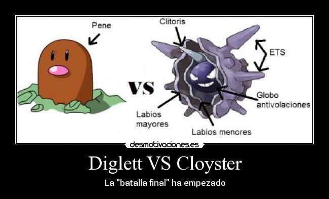 Survivor » Pokémon 1ra Generación: Bosque Verde (Votación) [Pág. 46] - Página 30 DIGLETTVSCLOYSTER_1