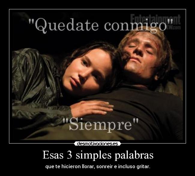 Frase favorita. Thehungergames12