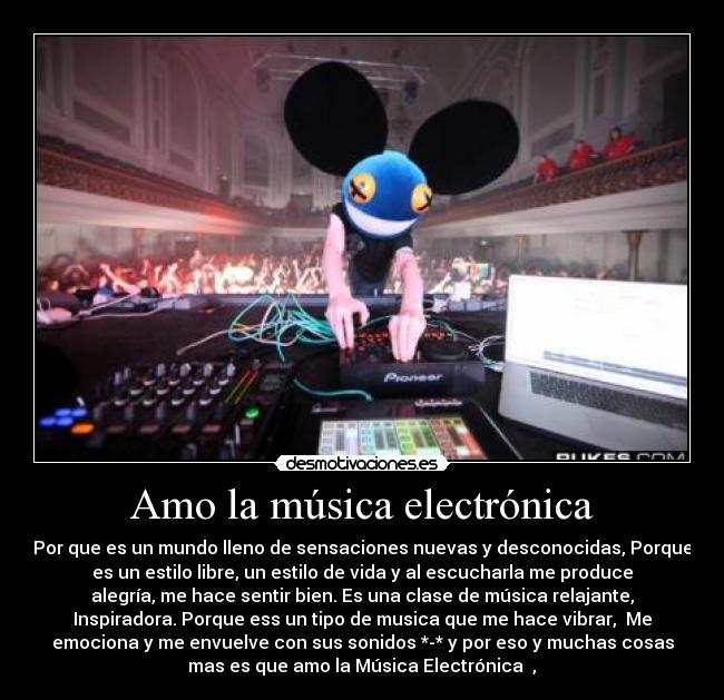 Que genero musical me gusta??? Deadmau5blue