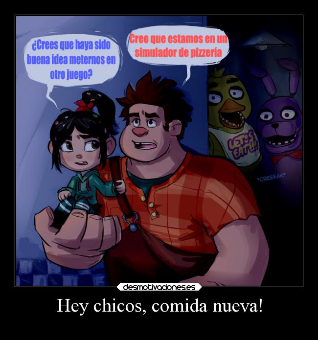 imagenes graciosas de FNAF Comida-videojuegos-desmotivaciones-1