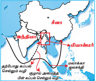 மியான்மரில் 'குழிபறிக்கும்' சீனா : இந்தியாவுக்கு எதிராக வங்கக்கடலில் வியூகம் Tblfpnnews_74285525084