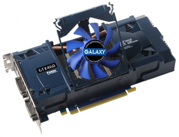  Galaxy 810MHz GPU frekansıyla en hızlı GeForce GTX 460 modelini duyurdu Galaxygeforcegtx46001-dh-fx57