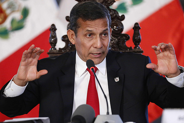 Humala advierte "grave daño (Guerra)" a relaciones si se comprueba espionaje a favor de Chile Humala_162219