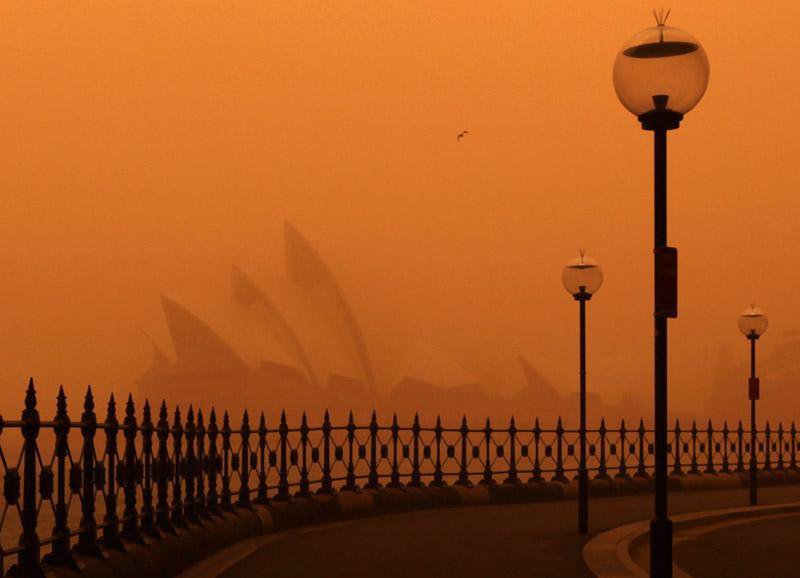 Una nube de polvo naranja cubre Sidney y zonas del este de Australia Fotonoticia_20090923101243