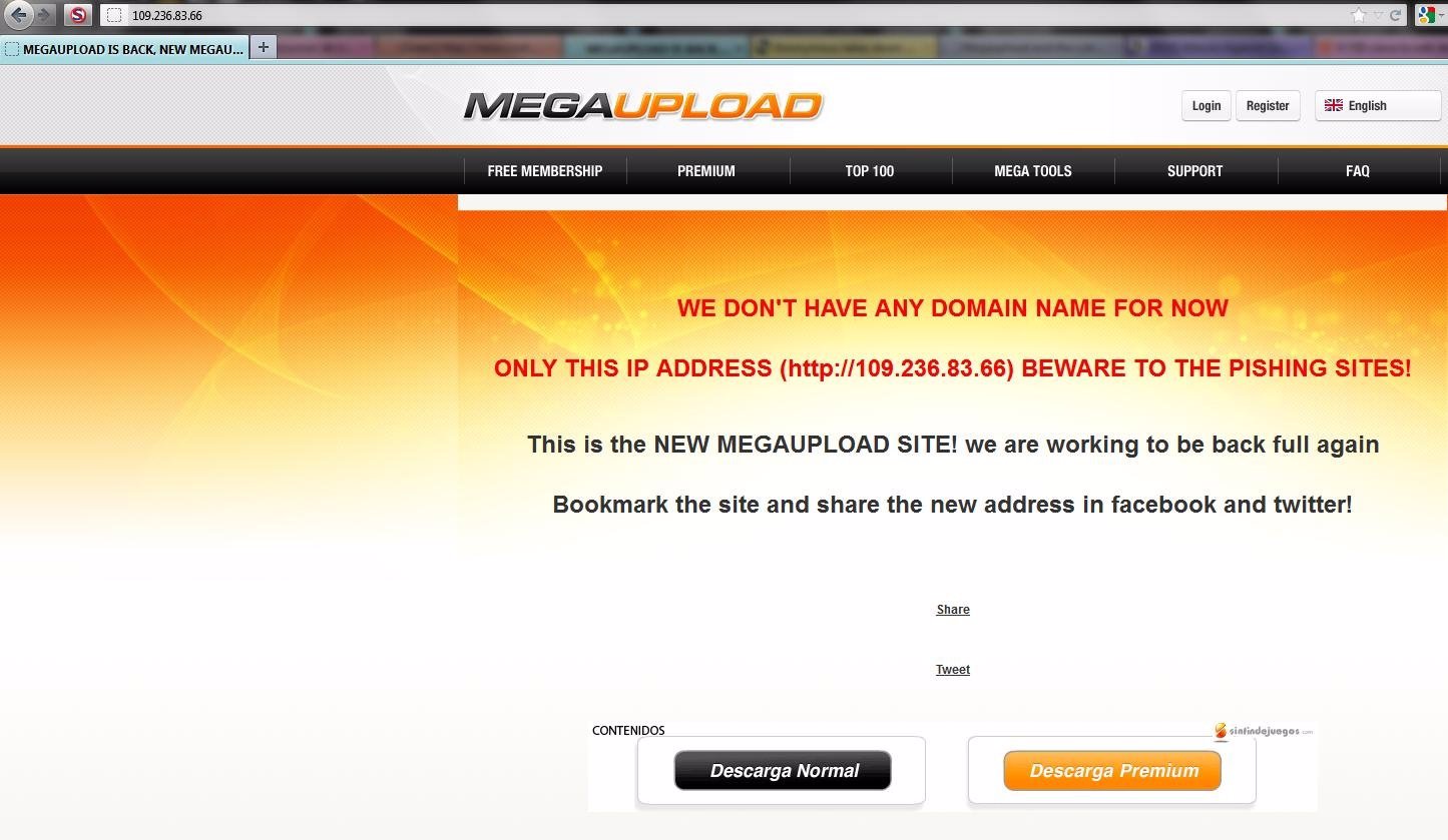  Aparecen estafas que simulan la vuelta de Megaupload Fotonoticia_20120121100025