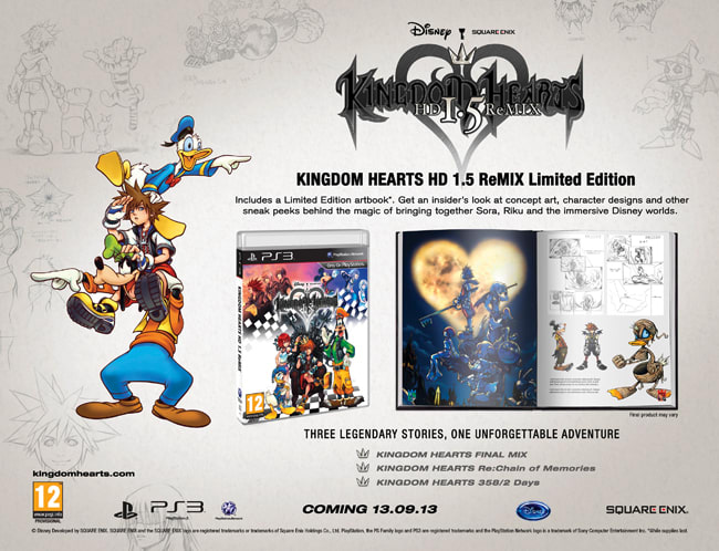 Actually introduce myself >.> KingdomHeartsHDReMIXLimitedEdition