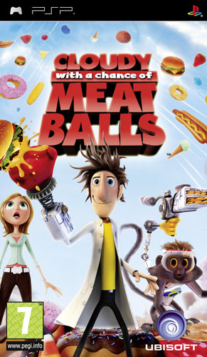 CLOUDY WITH A CHANCE OF MEATBALLS psp game 343112ps_500h