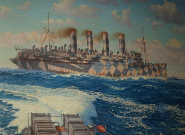 La increíble historia de los barcos camuflados Ku-xlarge