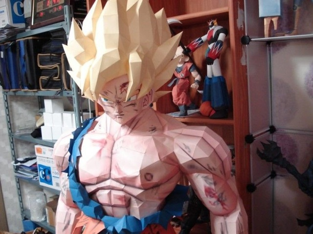 Life-Sized Dragon Ball Z Papercraft Is Over 9000! Ku-xlarge