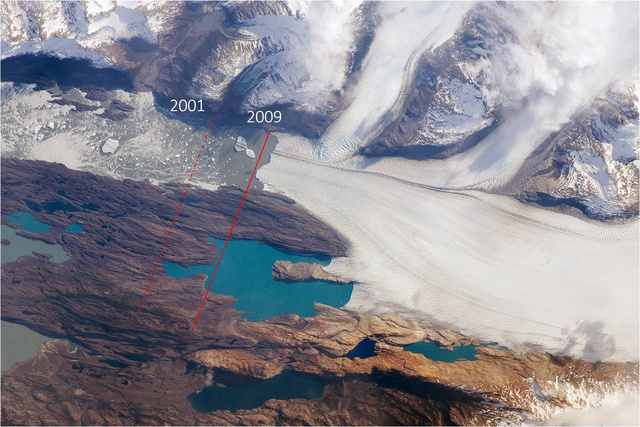 El preocupante retroceso en 12 años de un enorme glaciar en Argentina Ku-xlarge