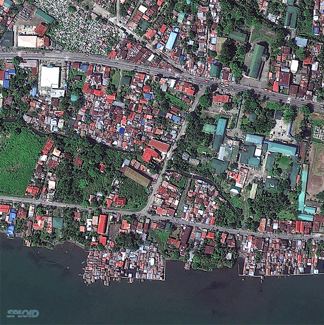 Fotos de satélite de Filipinas, antes y después del tifón Haiyan Ku-xlarge