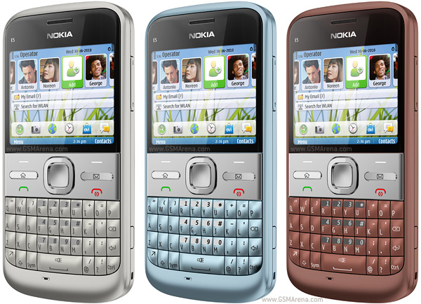 عرض ورابطة ملاك نوكيا E5 جهاز الأعمال والأنترنت الجديد (تم تحديث الصور والمعلومات) Nokia-e5-colors