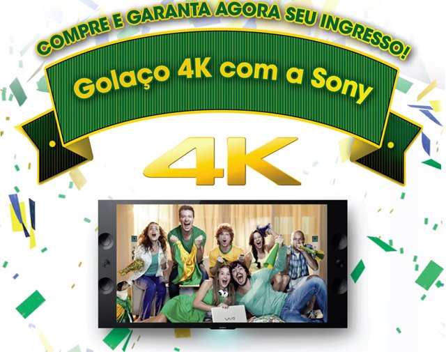 Golaço 4K: compre uma nova TV da Sony e ganhe ingressos para a Copa de 2014 88463619719123152-t640
