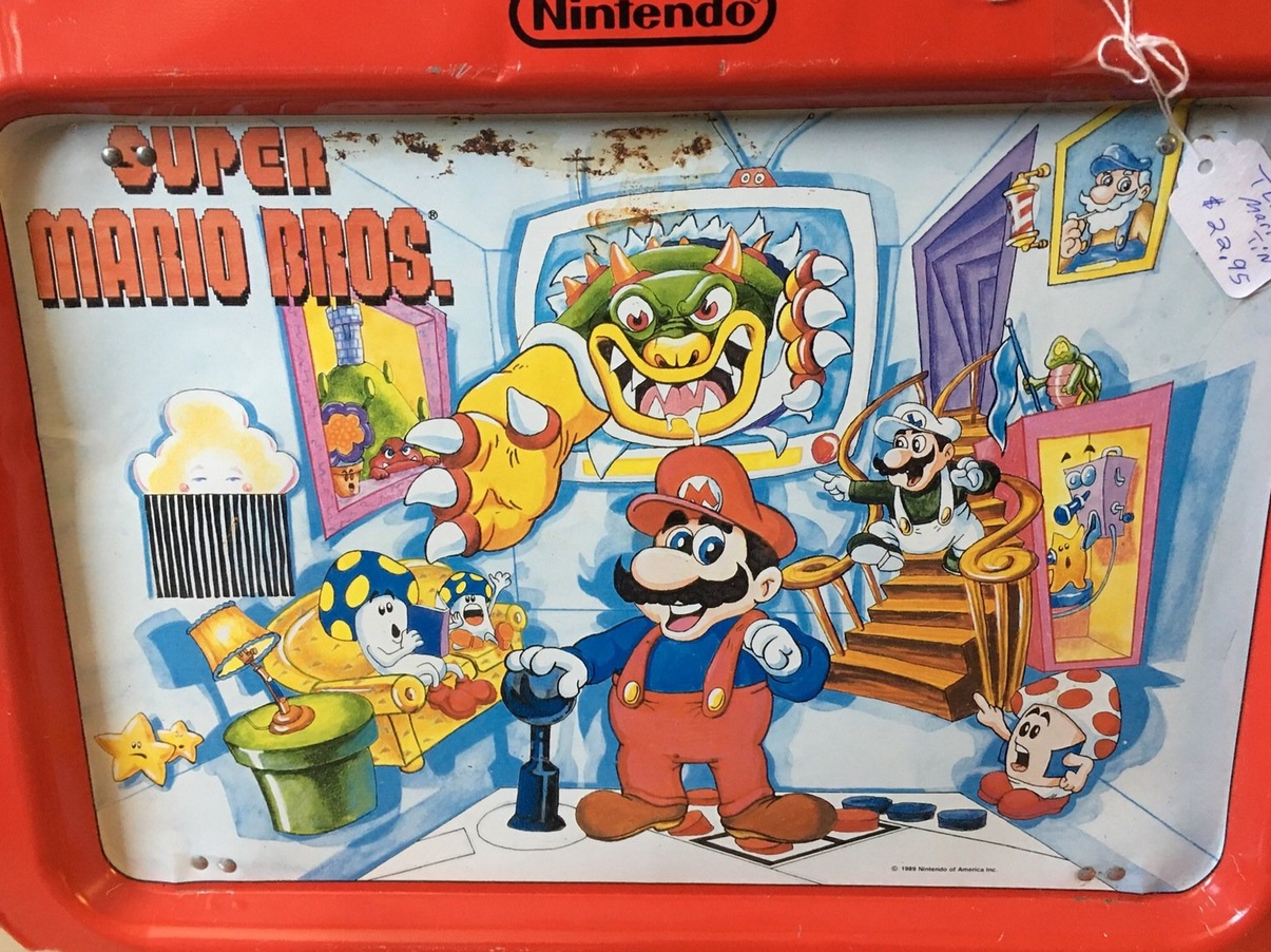 Uma lancheira de 1980 mostra quem é o pai de Mario e Luigi. 13095219954251