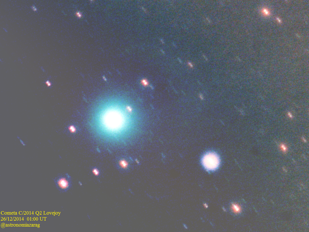 Cometa C/2014 Q2 Lovejoy Nenrnbo