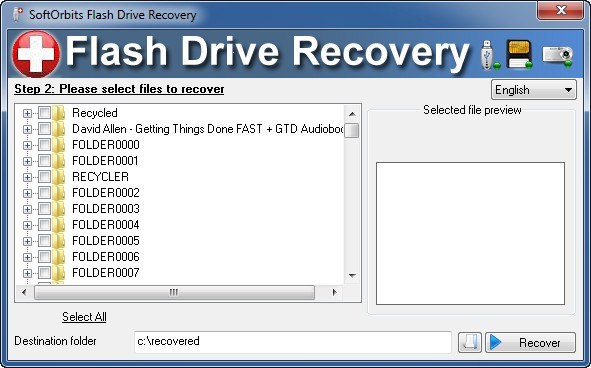 البرنامج  SoftOrbits Flash Drive Recovery 4034351_3