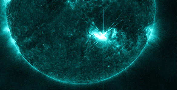 El Sol 'escupe' doce llamaradas en solo tres días 1341574222491