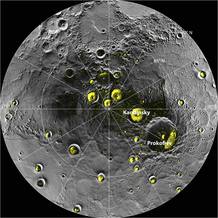 Científicos de la NASA descubren evidencias de agua helada y material orgánico en Mercurio 1354223138210