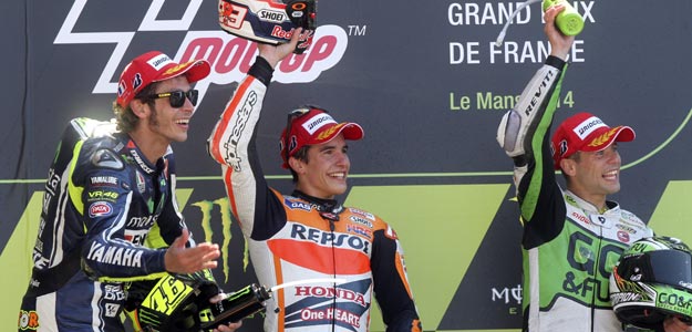 Marc Márquez hace historia con su quinta victoria  1400421768133