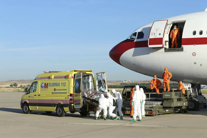 Primer caso de Ebola en España 1407415214736