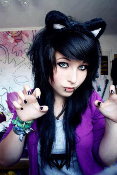 ايمو بنات تشبه القطة 2014 , صور ايمو 2015 , emo cat 2015  The_sometimes_scary_but_still_cute_emo_girls_640_03