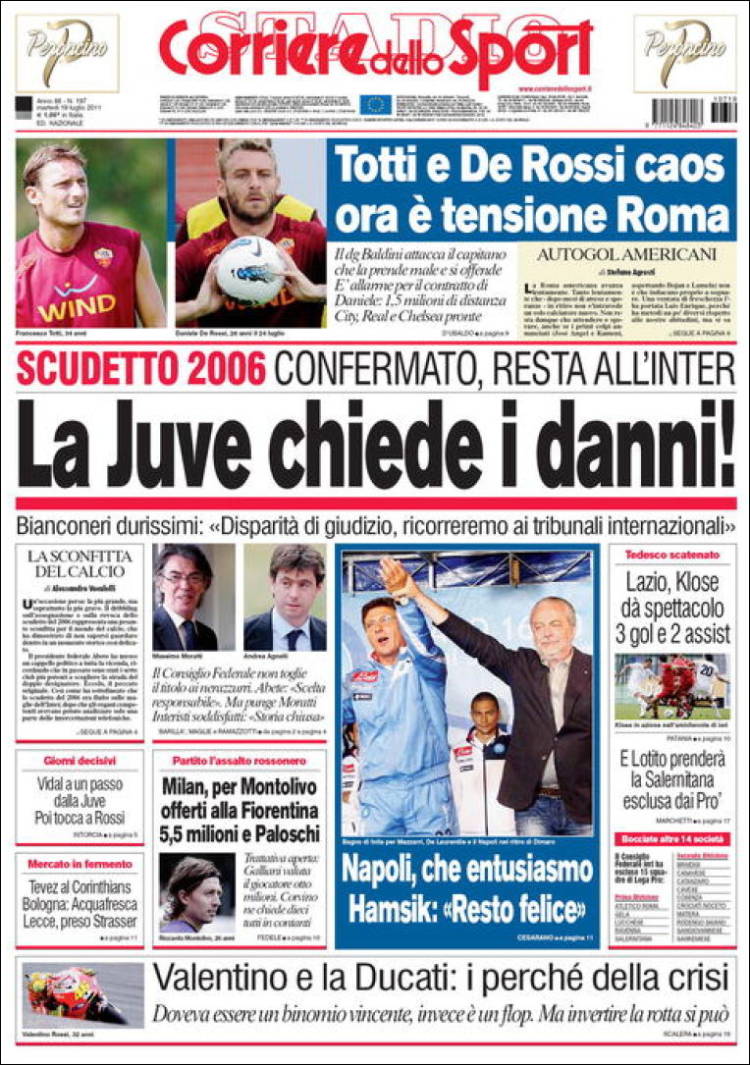 Capas dos Jornais Desportivos - Página 15 Corriere_sport.750