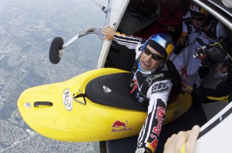 Skyaking - the extreme sport of skydiving in a canoe Article-1267735771156-088F9366000005DC-306368_466x309