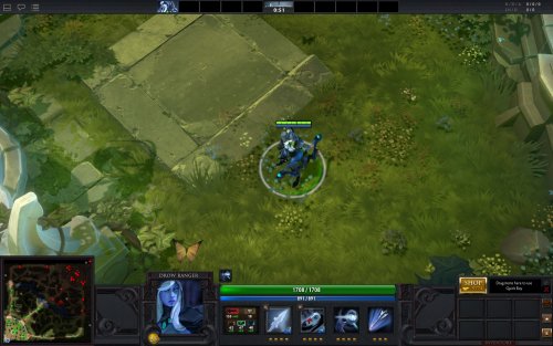 มาดูภาพแต่ละตัวของDOTA2 กัน 1_drow_ranger_full_screenshot_1