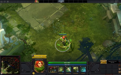 มาดูภาพแต่ละตัวของDOTA2 กัน 1_wind_runner_full_screenshot_1