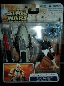 Collection n°182: janosolo kenner hasbro - Page 4 Clone-trooper-with-speeder-bike