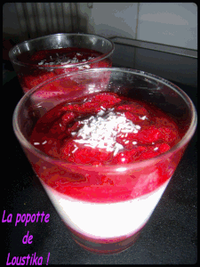 PANA COTTA NOIX COCO/ FRAMBOISES P3180094